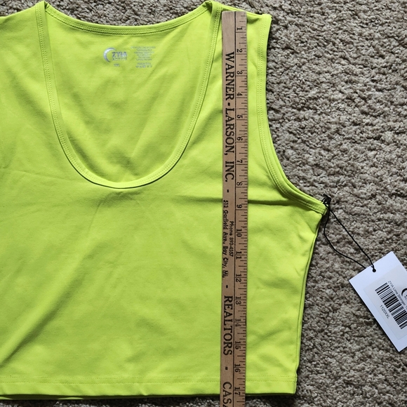 NWT Zyia Stronger tank Size XXL Color lime - Picture 8 of 10